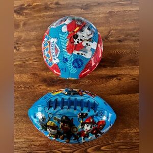 Toddler Paw Patrol Ball Set New